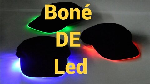 Boné De Led na Aba