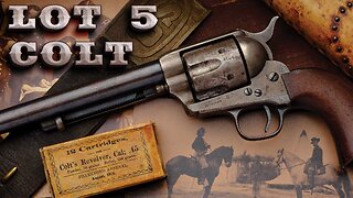 Unholstering History: Why Lot 5 Colts Reign in Gun Collecting
