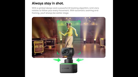 Insta360 Link - 4K Webcam with AI Tracking