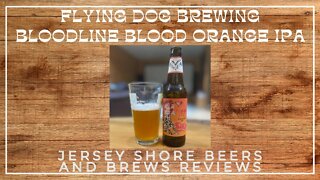 Beer Review of Flying Dog Brewing's Bloodline IPA