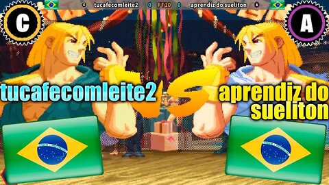 Street Fighter Alpha 2 (tucafecomleite2 Vs. aprendiz do sueliton) [Brazil Vs. Brazil]