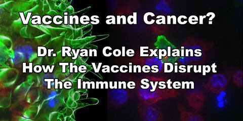 Cancers Taking Off 'Like Wildfire' - Dr. Ryan Cole Explains How The Vaccines Disrupt The Immune