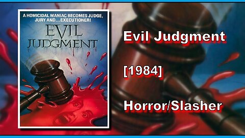 Evil Judgment (1984) | HORROR/SLASHER | FULL MOVIE