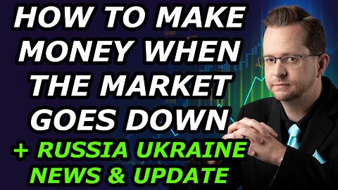 HOW TO MAKE MONEY TRADING INDEX OPTIONS + Russia Ukraine News & Palantir Earnings - Fri, Feb 18, 22