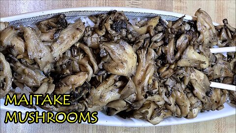 How To Clean & Cook Maitake Mushrooms l Hen Of The Woods Mushroom Recipe l Gastro Guru