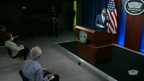 Pentagon Press Secretary Holds News Conference