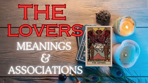 The Lovers tarot card-General meanings and associations #thelovers #theloverstarot #tarot #tarotary