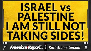 ISRAEL VS PALESTINE - YOU HAVE THREATENED ME TO SIDE WITH PALESTINE - THE ANSWER IS STILL NO!