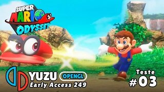 Yuzu Early Access 249- Super Mario Odyssey 60FPS !