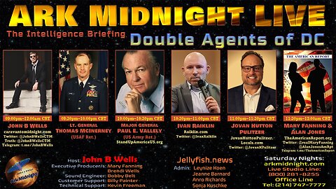 The Intelligence Briefing / Double Agents of DC - John B Wells LIVE