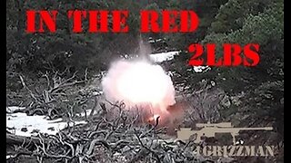 Big Explosion!!! In The Red 2lbs Low Velocity