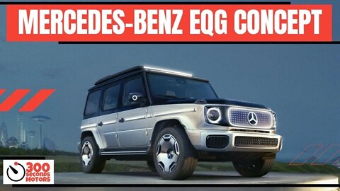 MERCEDES-BENZ EQG CONCEPT Stronger than time Mercedes-Benz G Class ready for the age of e mobility