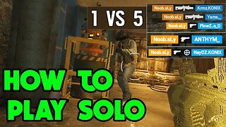 How To Solo Q - Rainbow Six Siege Gameplay