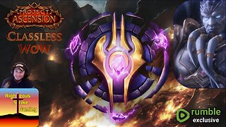 16 Year WoW Veteran Plays - (Project Ascension) Classless WoW - New Server - Questing