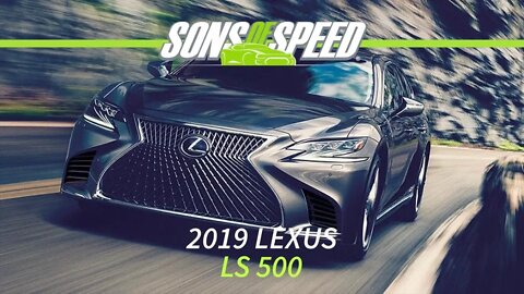 A 2019 Lexus LS500 F-SPORT on the Racetrack!!! | Sons of Speed