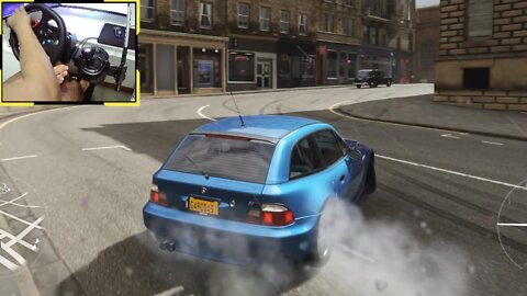 BMW Z3 M COUPE Forza Horizon 4 gameplay Logitech g29