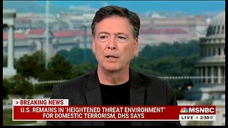 Fmr FBI Dir James Comey: Trump's A Serious Threat To America