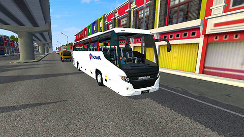 Scania Touring Bus - Bus Simulator Indonesia - MOD BUSSID