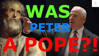 Was Saint Peter the first pope?!