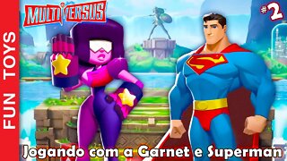 MULTIVERSUS #2 - Veja como jogar com o SUPERMAN e a GARNET, neste jogo IRADO! 💥