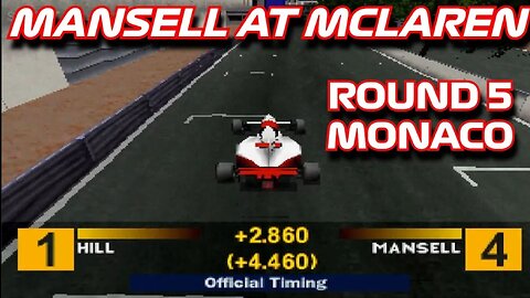 Mansell at McLaren | Round 5: Monaco Grand Prix | Formula 1 (PS1)