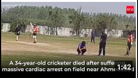 Cricketer suffers Massive Cardiac Arrest and Dies... Vasant Rathod (34)
