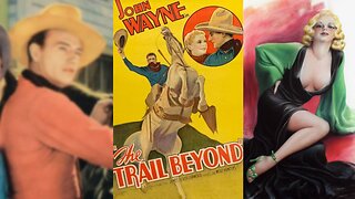 THE TRAIL BEYOND (1934) John Wayne, Noah Beery, Verna Hillie | Western | COLORIZED