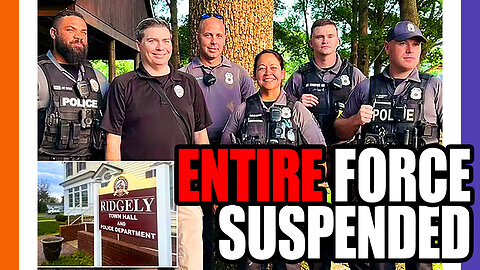 Town Suspends ENTIRE Police Force