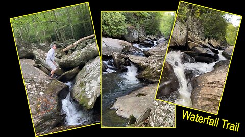 Waterfalls all along this Creekside Trail, Camping and Hiking along the Blue Ridge Parkway, Boone Fork Trail