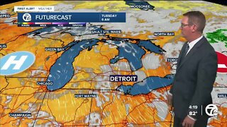 Mostly dry and warm week
