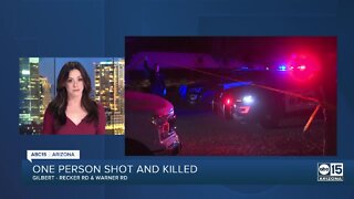 One dead after Gilbert shooting near Warner and Recker raods