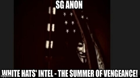 SG Anon: White Hats' Intel - The Summer of Vengeance! (Video)