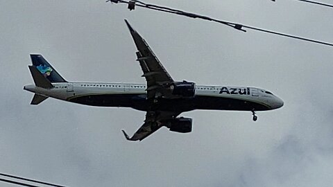 Airbus A321NEO PR-YJD vindo de Campinas para Fortaleza