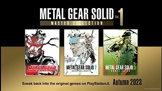 RapperJJJ LDG Clip: Metal Gear Solid 1, 2, And 3 Are Coming To PlayStation 5