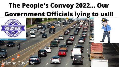 Police divert 'People's Convoy' away from downtown DC...WHY??
