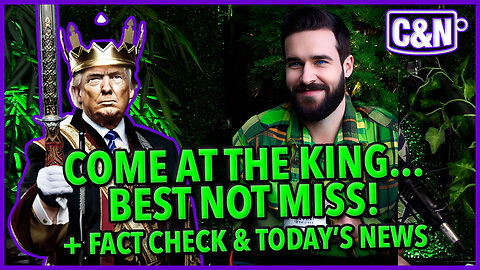 You Come At The King- You Best Not Miss 🔥 Fact Check + News ☕ Live Show 03.31.23 #factcheck #trump