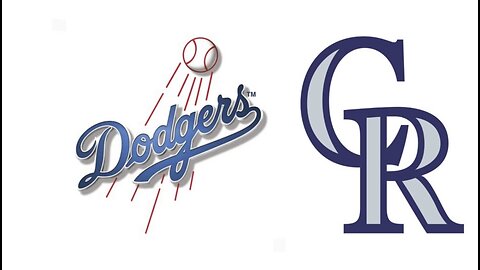 Dodgers @ Rockies. Game 4 of 4 Game Series. MLB the Show 24.
