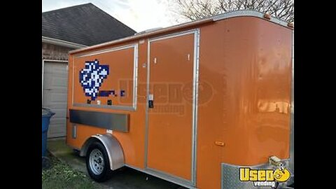 2020 - 6' x 12' Cargo Craft Mobile Vending Concession Trailer for Sale in Louisiana