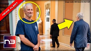 Jon Stewart SMIRKS After Republicans BEND THE KNEE and Pass PORK FILLED Veteran's Bill