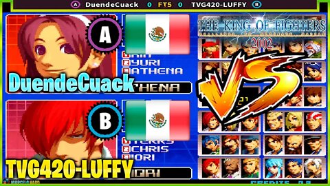 The King of Fighters 2002 (DuendeCuack Vs. TVG420-LUFFY) [Mexico Vs. Mexico]