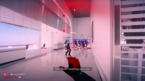 #MirrorsEdgecatalyst Final Mission taking down all the Kruger sec security.