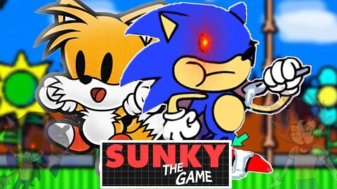 Todos os JOGOs de ZOEIRA do SONIC | Sunky the Game
