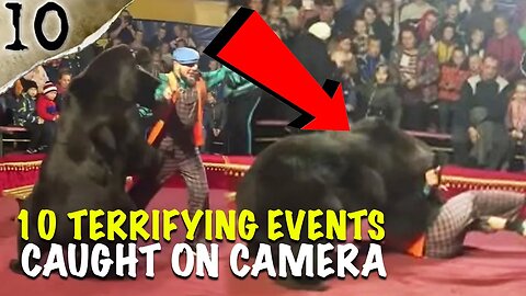 10 REAL Terrifying Events Caught on Camera | TWISTED TENS #59