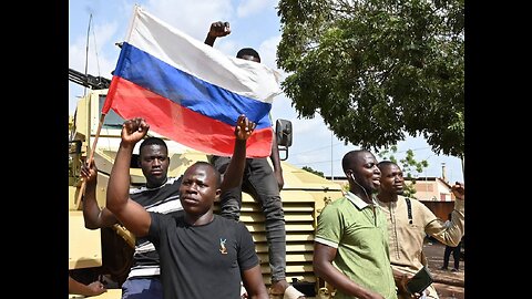 🇳🇪 Niger tailor demand for Russian flags 🇷🇺 President Bazoum