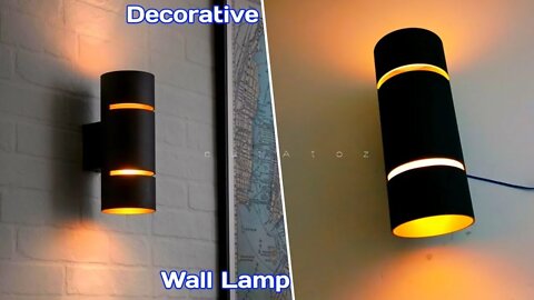 How To Make House Interior Home Decoration Wall Light Diy Wall Lamp Interior Decoration ideas