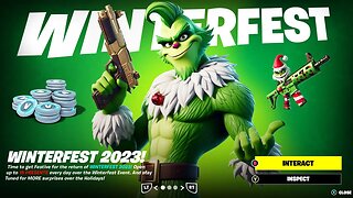 FORTNITE WINTERFEST is HERE! (FREE SKINS)