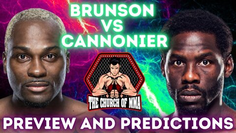 Jared Cannonier vs Derek Brunson Preview and Predictions | Will Brunson keep his active win streak?!