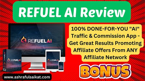 REFUEL AI Review ⚠️ Full OTO Details + Bonus — (App By Glynn Kosky)