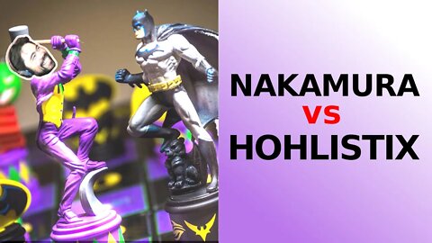 Hikaru Nakamura (2460) vs Hohlistix (1157) - Joker vs Batman