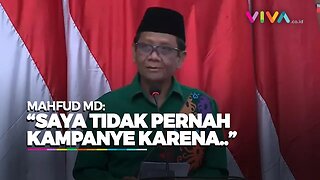 Cerita Mahfud MD Tidak Pasang Spanduk Kampanye dan Mau Jadi Cawapres